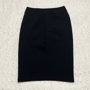Helmut Lang black pencil skirt size small